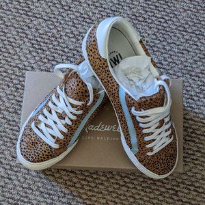 Madewell Sidewalk Low-Top Sneakers Size 7 New Never Worn NIB